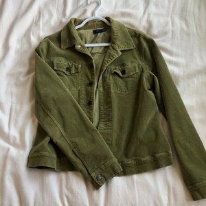 Large Green Blue Dot Jacket